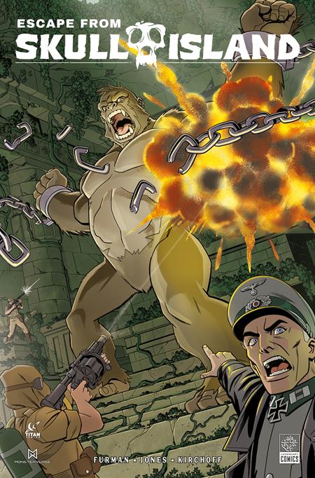 Escape From Skull Island #1 (of 4)  B Christopher Jones Var