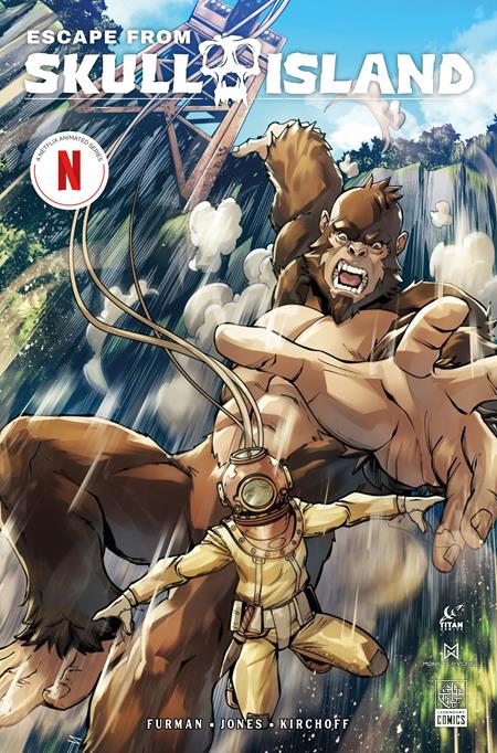 Escape From Skull Island #1 (of 4)  D Serg Acuna Var