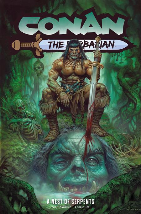 Conan The Barbarian  | TPB Vol 06 A Nest Of Serpents Direct Market Edition Greg Staples - Graphic Novel - Image - Pop Weasel