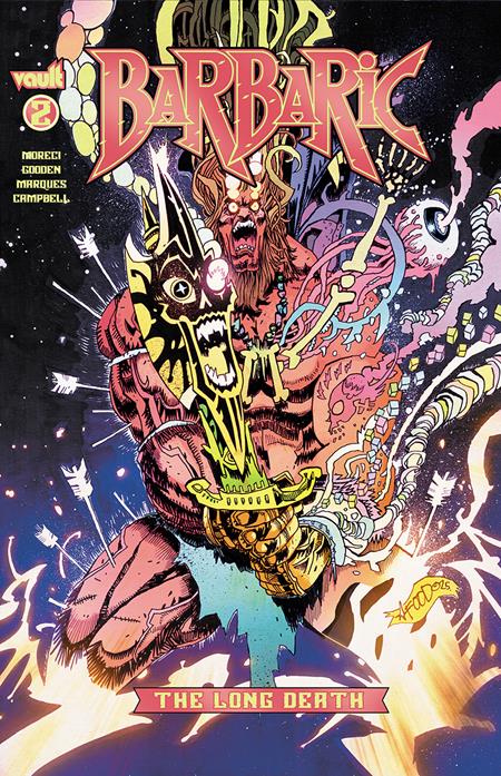 Barbaric The Long Death #2 (of 3)  B Jim Mahfood Var