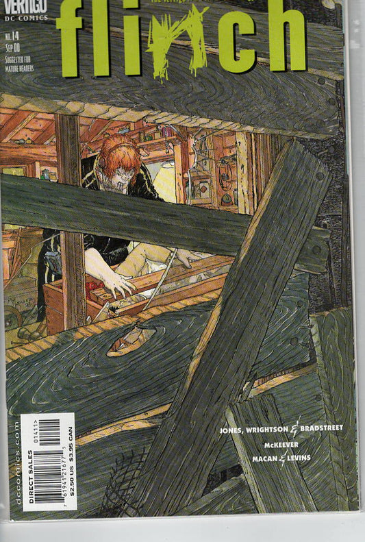 Pre-Owned - Flinch #14  (September 2000) Scanned Image Pop Weasel Pre-Owned Comics