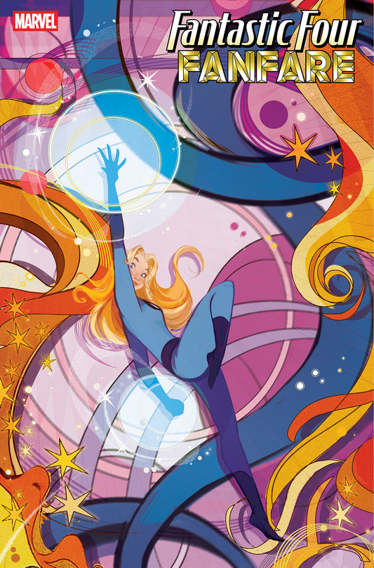 FANTASTIC FOUR FANFARE #2 NICOLETTA BALDARI 4-PART CONNECTING VARIANT - Image