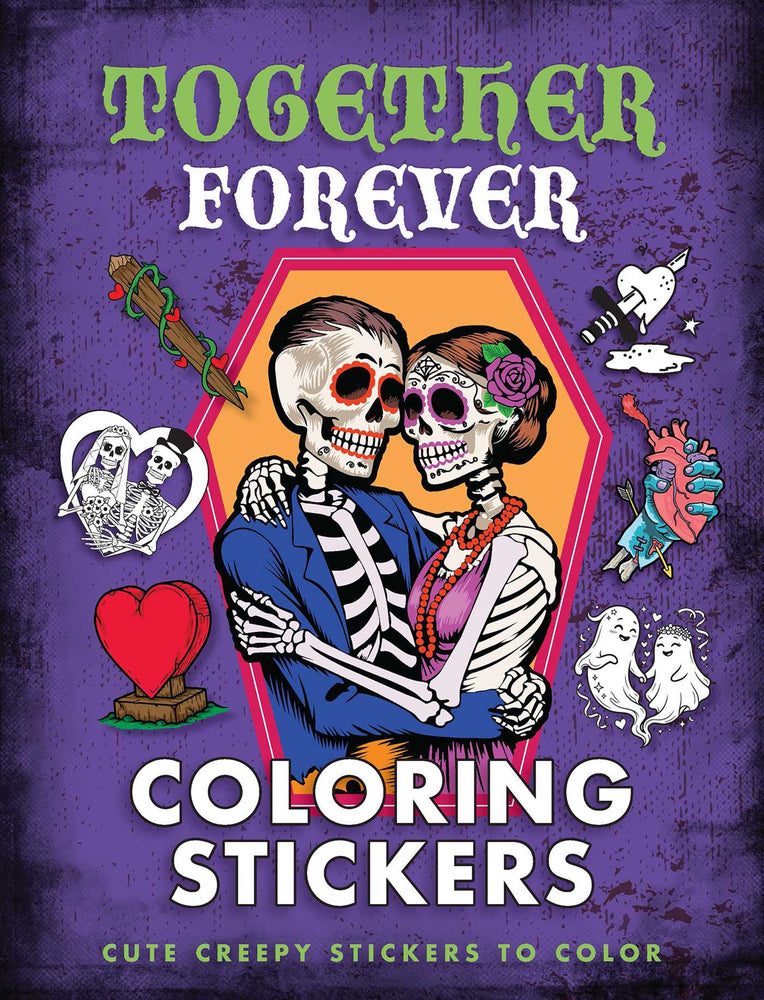 Together Forever Coloring Stickers - Books - Image - Pop Weasel