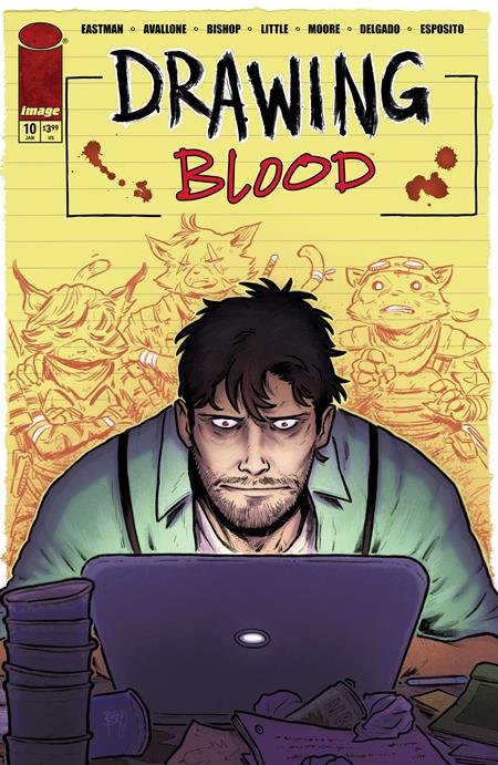 Drawing Blood #10 (of 12)  B Ben Bishop Var