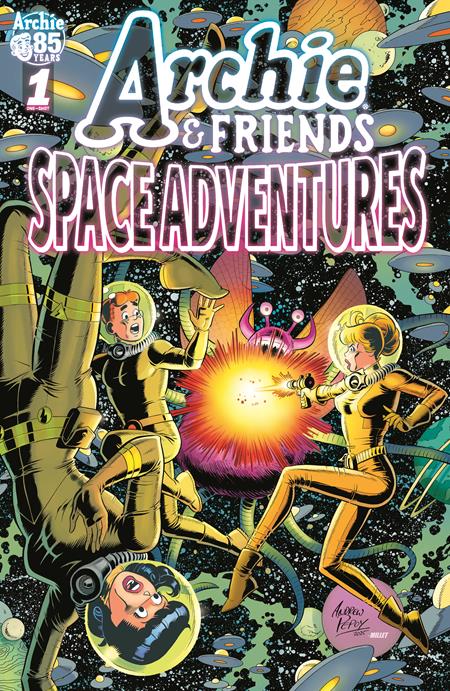 Archie & Friends #20 Space Adventures B Andrew Pepoy Jason Millet Var - Image