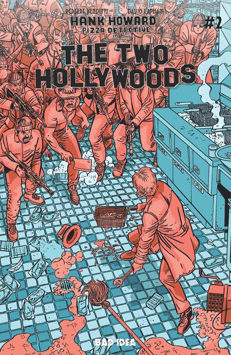 Hank Howard Pizza Detective The Two Hollywoods #2 (Of 2) B David Lapham Var - Image