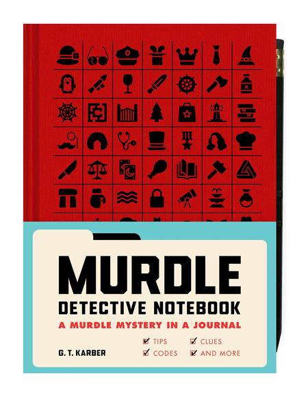 Murdle Detective Notebook  | Hardcover Previously Offered Thru Other Distributors