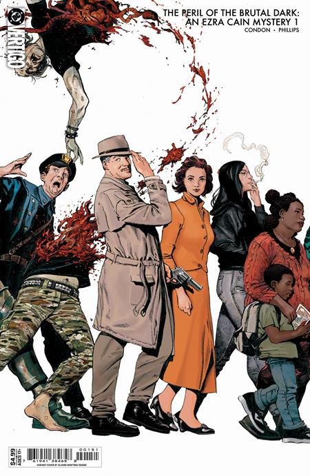 The Peril Of The Brutal Dark An Ezra Cain Mystery #1 (of 6)  E Alvaro Martinez Bueno Connecting Card Stock Var