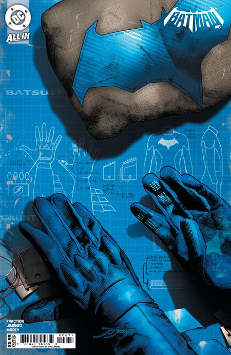 Batman #6  E Jorge Jimenez Bat-gadget Card Stock Var
