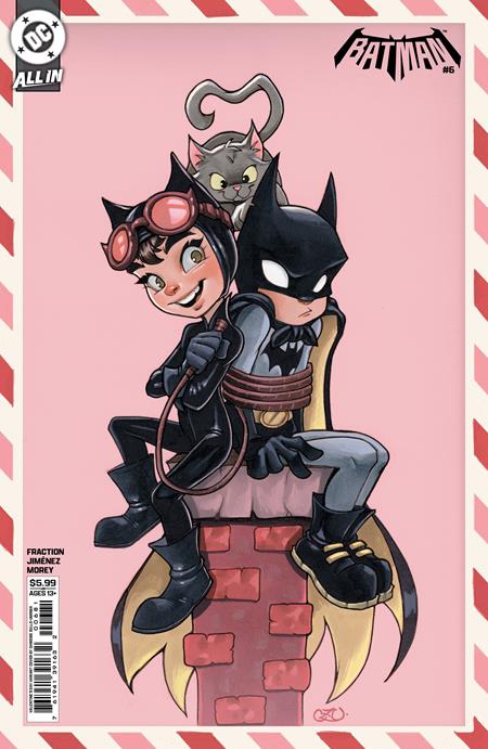 Batman #6  F Chrissie Zullo Valentines Day Card Stock Var