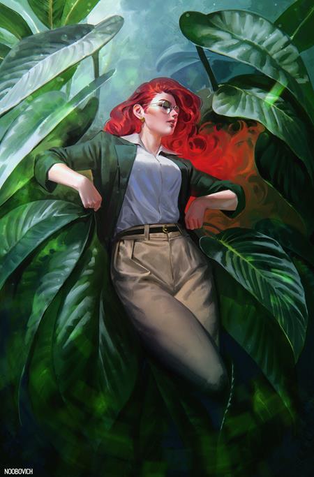 Poison Ivy #41 B Noobovich Card Stock Var - Image