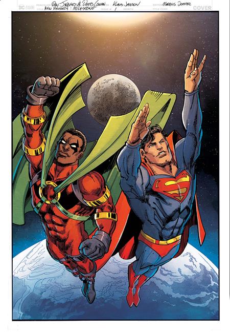 New History Of The DC Universe The Dakota Incident #1 | One Shot B Denys Cowan & Dan Jurgens Card Stock Var - Image