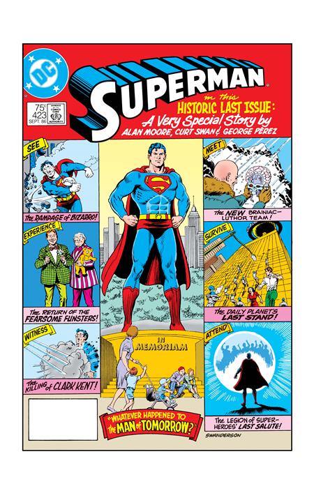 Superman #423 Facsimile Edition A Curt Swan (Whatever Happened To The Man Of Tomorrow Part 1 Of 2) - Image