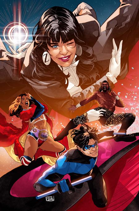 DC X Aew #1 (of 2)  C Edwin Galmon Card Stock Var