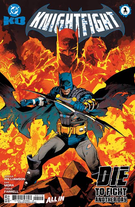 DC K.o. Knightfight #1 (of 4) Second Printing Cvr A Dan Mora
