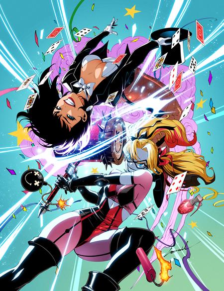 DC K.o. Harley Quinn Vs Zatanna #1  | One Shot Second Printing Cvr B Godtail Card Stock Var