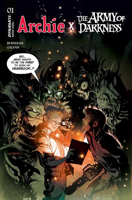 Archie X Army Of Darkness #1 E Stuart Sayger Var - Image