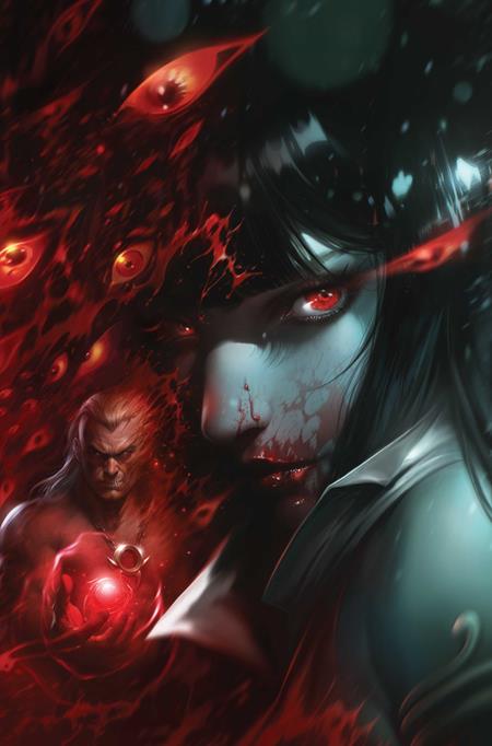 Vampirella Armageddon #8  E Francesco Mattina Metal Virgin  Var