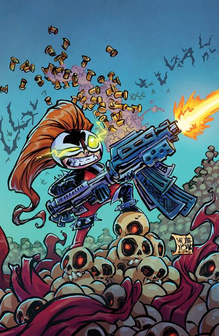 Spawn Scorched #50 C Skottie Young Connecting Var - Image