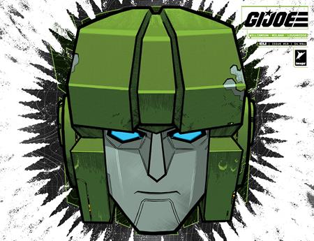 Gi Joe #19 G John Amor & Andres Juarez Die Cut Foil Mask Var - Image