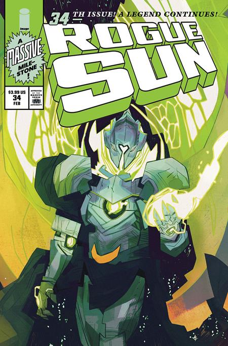 Rogue Sun #34 B Marco Locati Var - Image