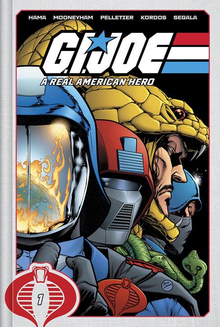 Gi Joe A Real American Hero Dlx | Hardcover Book 01 Direct Market Exclusive Brad Walker & Laura Martin Var - Image - Graphic Novel - Image - Pop Weasel