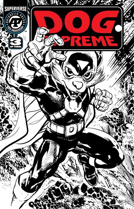 Dog Supreme #3 (Of 3) B Brian Denham Var - Image