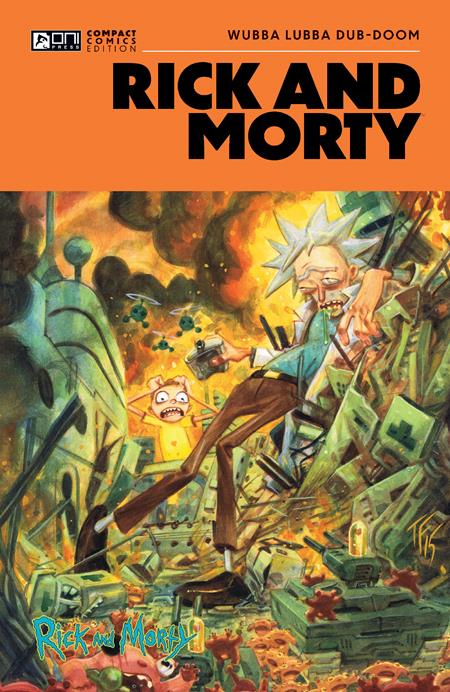 Rick And Morty Oni Compact Comics Edition | TPB Wubba Lubba Dub-Doom - Image - Graphic Novel - Image - Pop Weasel
