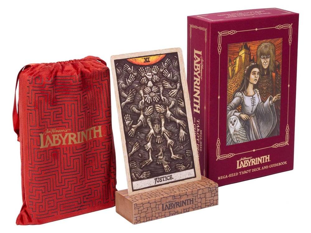 Mega-Sized Tarot: Labyrinth Tarot Deck and Guidebook - Books - Image - Pop Weasel