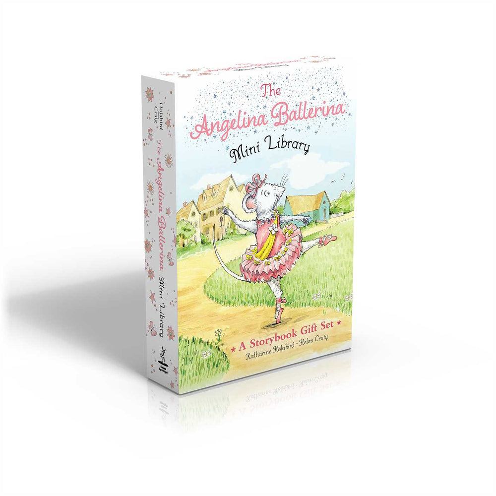 The Angelina Ballerina Mini Library (Boxed Set): Meet Angelina Ballerina; Angelina Loves; Angelina Ballerina at Ballet School; Angelina - Childrens Books - Image - Pop Weasel