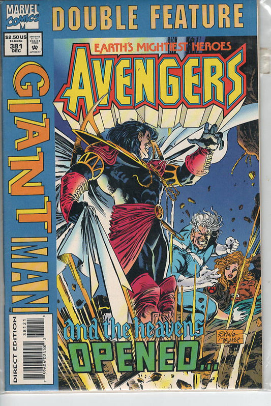 Pre-Owned - Marvel Double Feature ... The Avengers / Giant-Man #381  (December 1994) Scanned Image Pop Weasel Pre-Owned Comics