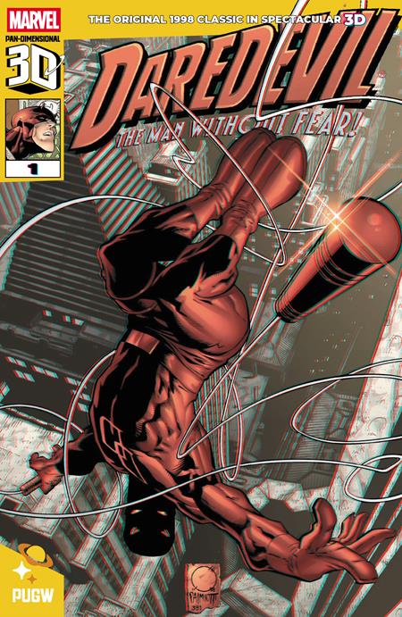 Daredevil (1998) #1  | One Shot Pan Dimensional 3d Edition - Image