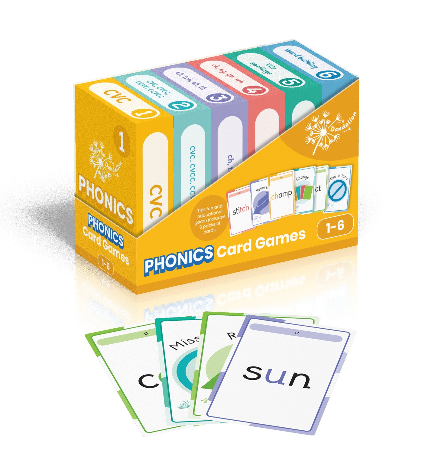 Phonic Books Dandelion Card Games image