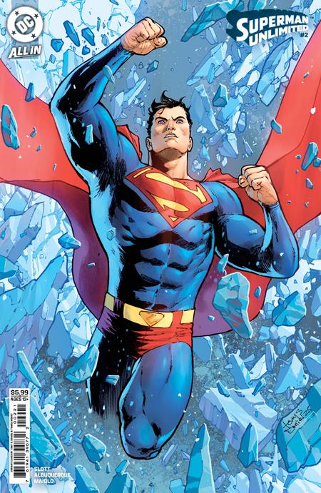 Superman Unlimited #2  C Tony S Daniel Card Stock Var - Image