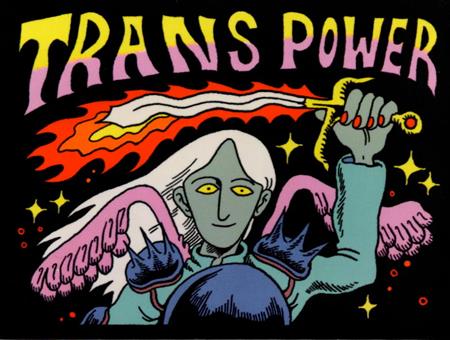Boy Island Trans Power Sticker - Image - Comics - Image - Pop Weasel