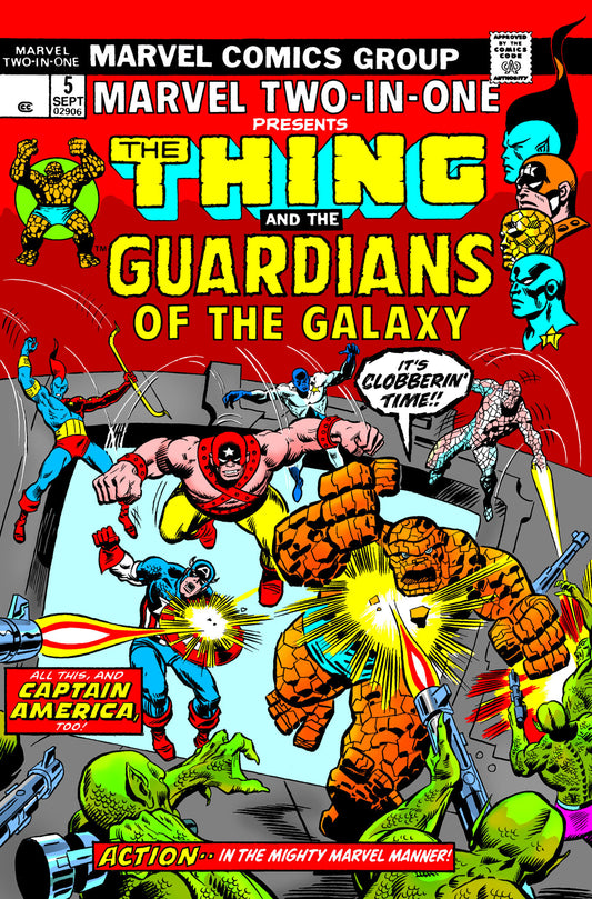 Marvel Two-In-One Omnibus Vol. 1 Variant [DM Only] | Hardcover - Image