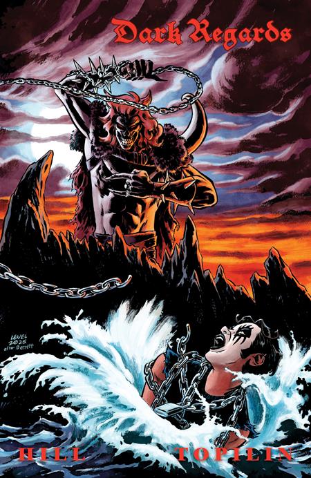 Dark Regards #3 (of 4)  D Inc 1:20 Brian Level Album Cover Var - Image