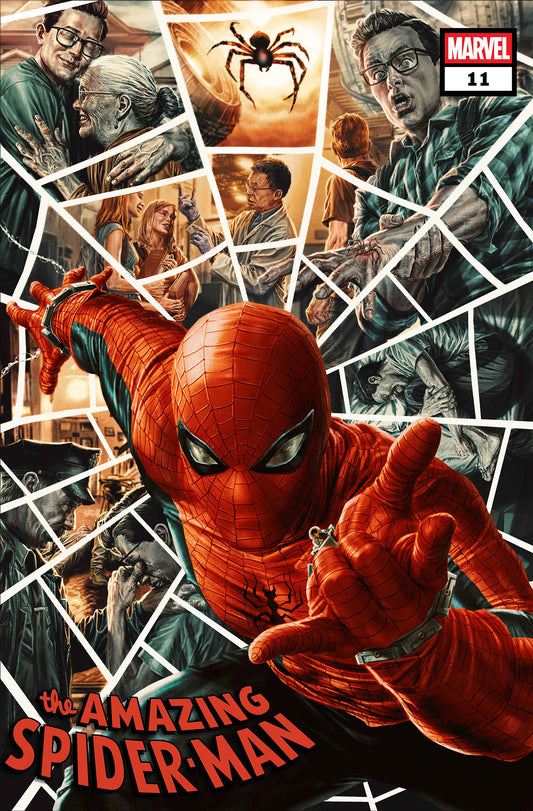 AMAZING SPIDER-MAN #11 LEE BERMEJO AMAZING VISIONS VARIANT - Image