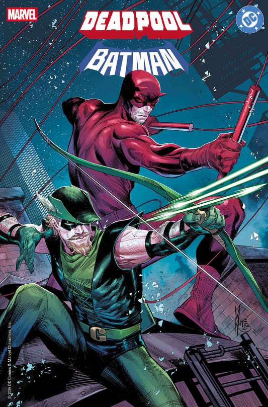 MARVEL/DC: DEADPOOL/BATMAN #1 MARCO CHECCHETTO VARIANT - Image