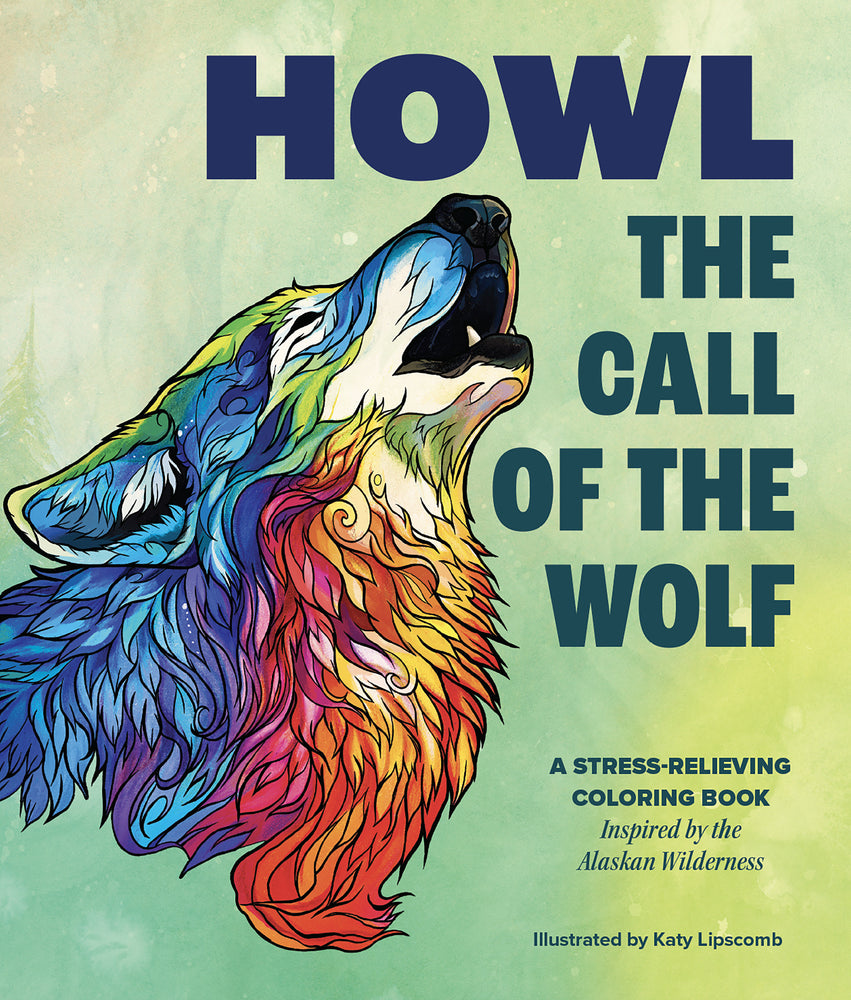 Howl: The Call of the Wolf - Image - Colouring Book - Image - Pop Weasel