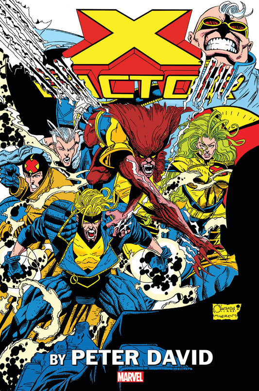 X-Factor By Peter David Omnibus Vol. 1 Joe Quesada Cover [New Printing, DM Only] | Hardcover - Image