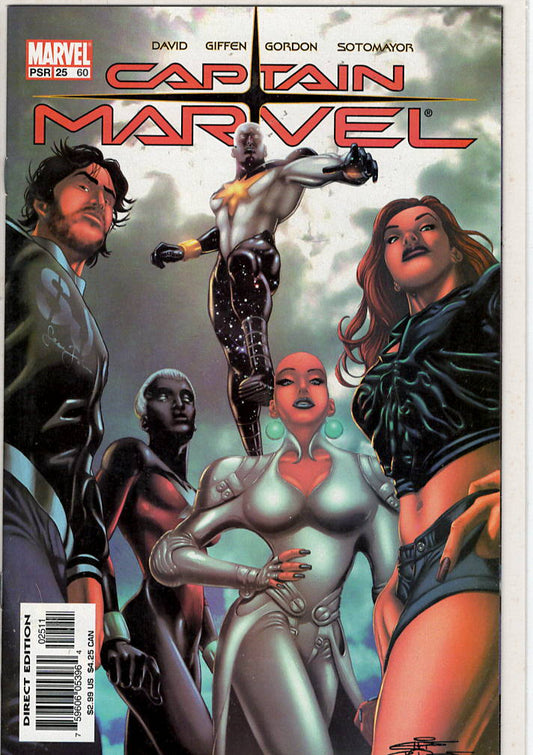 Pre-Owned - Captain Marvel #25 (60)  (September 2004) Scanned Image Pop Weasel Pre-Owned Comics