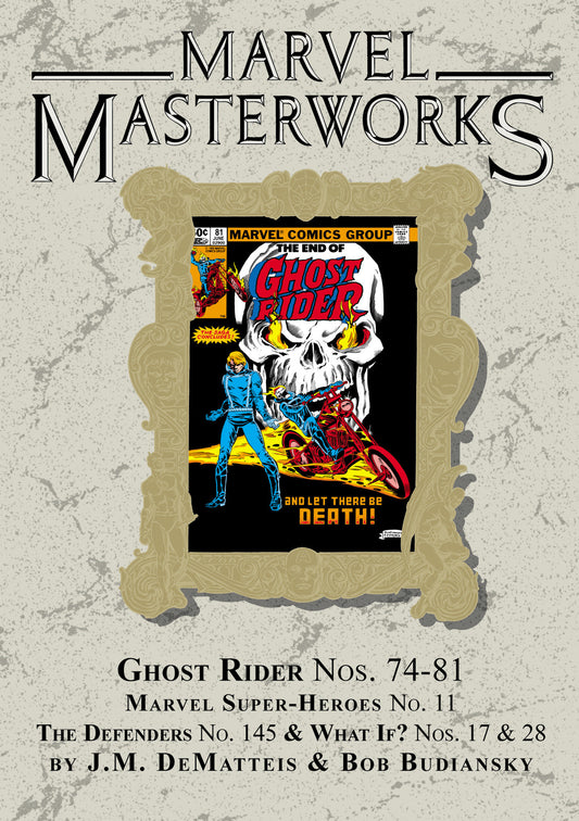 Marvel Masterworks: Ghost Rider Vol. 7 Variant [DM Only] | Hardcover - Image