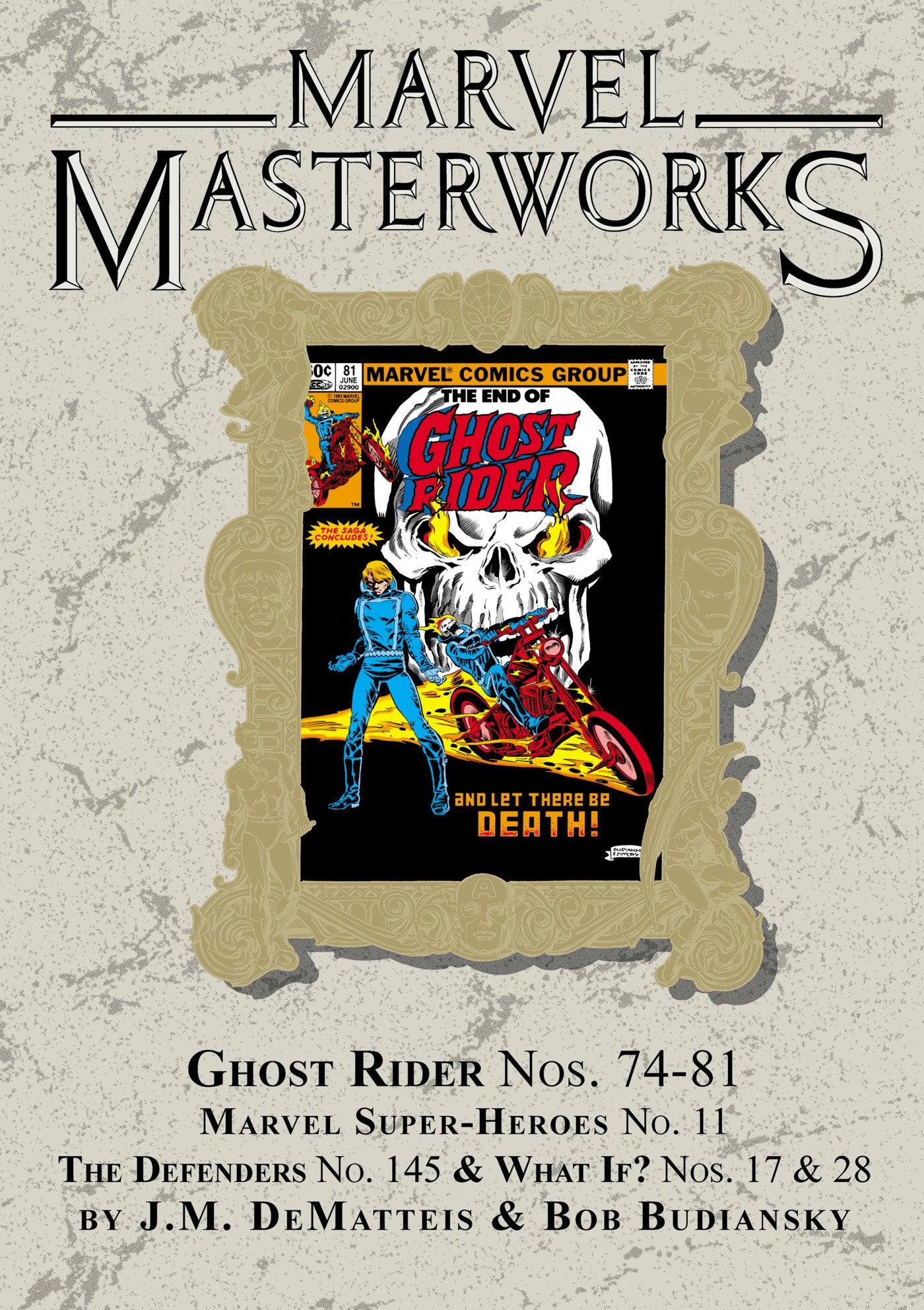 Marvel Masterworks: Ghost Rider Vol. 7 Variant [DM Only] | Hardcover - Image