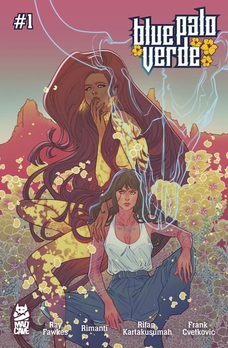 Blue Palo Verde #1 (of 5)  B Marguerite Sauvage Var - Image