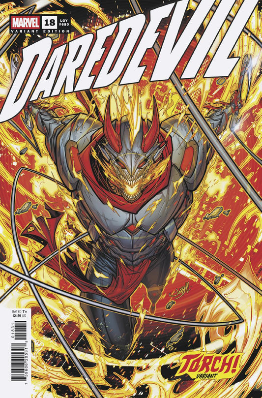DAREDEVIL #18 JONBOY MEYERS TORCH! VARIANT image