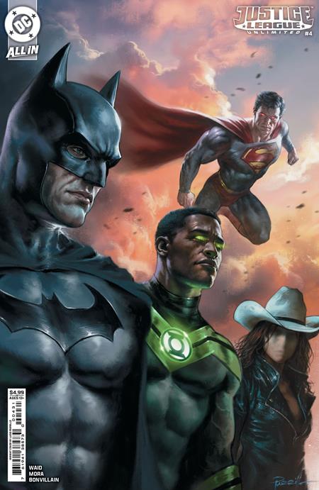 Justice League Unlimited #4  C Lucio Parrillo Card Stock Var image