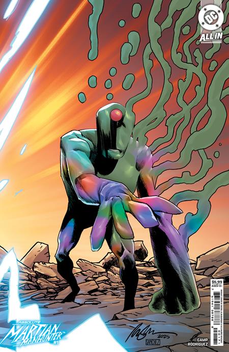 Absolute Martian Manhunter #1 (of 6)  D Rafael Albuquerque Connecting Card Stock Var image