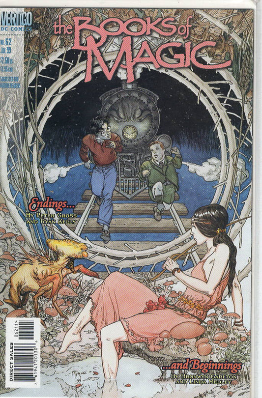 Pre-Owned - The Books of Magic #62  (July 1999) Scanned Image Pop Weasel Pre-Owned Comics