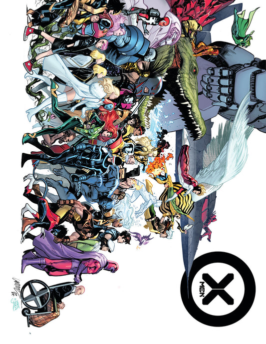 Fall Of The House Of X/Rise Of The Powers Of X Omnibus Pepe Larraz Cover [DM Only] | Hardcover - Image
